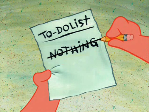 to-do-list-nothing